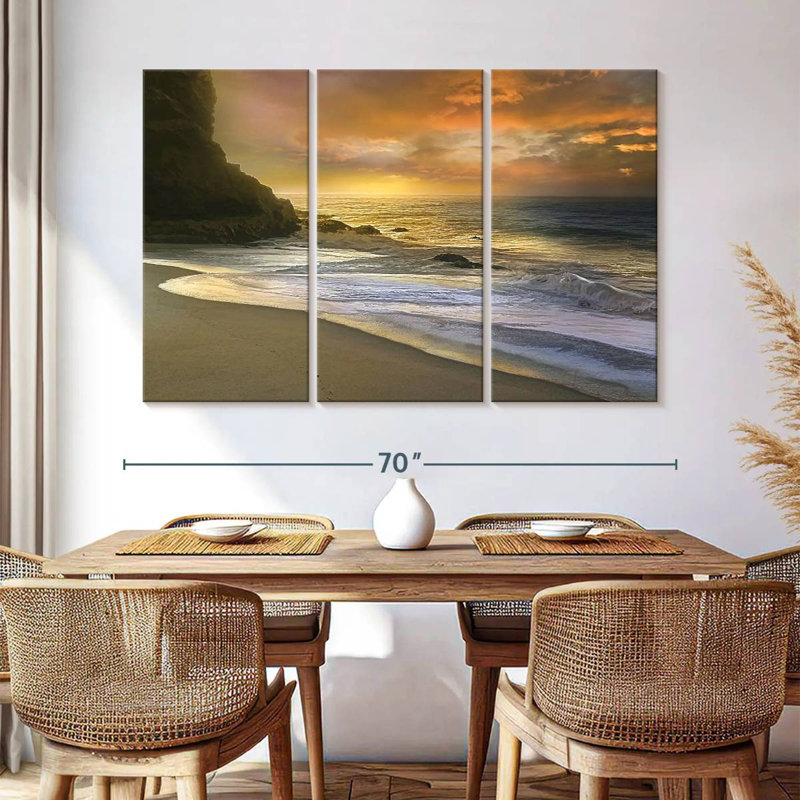 Gillard Morning Fire, 42" H x 65" W