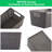 6 Pack Plastic Storage Baskets With Lids,Grey Breathable Stackable Storage Bins,Small Storage Containers,For Organizing Storage Baskets On Desktops,Closets,Playrooms,Classrooms,Offices