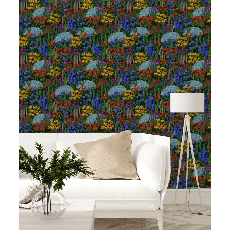 Panneau de papier peint, L 18,75 po x l 25 po, Vinyle