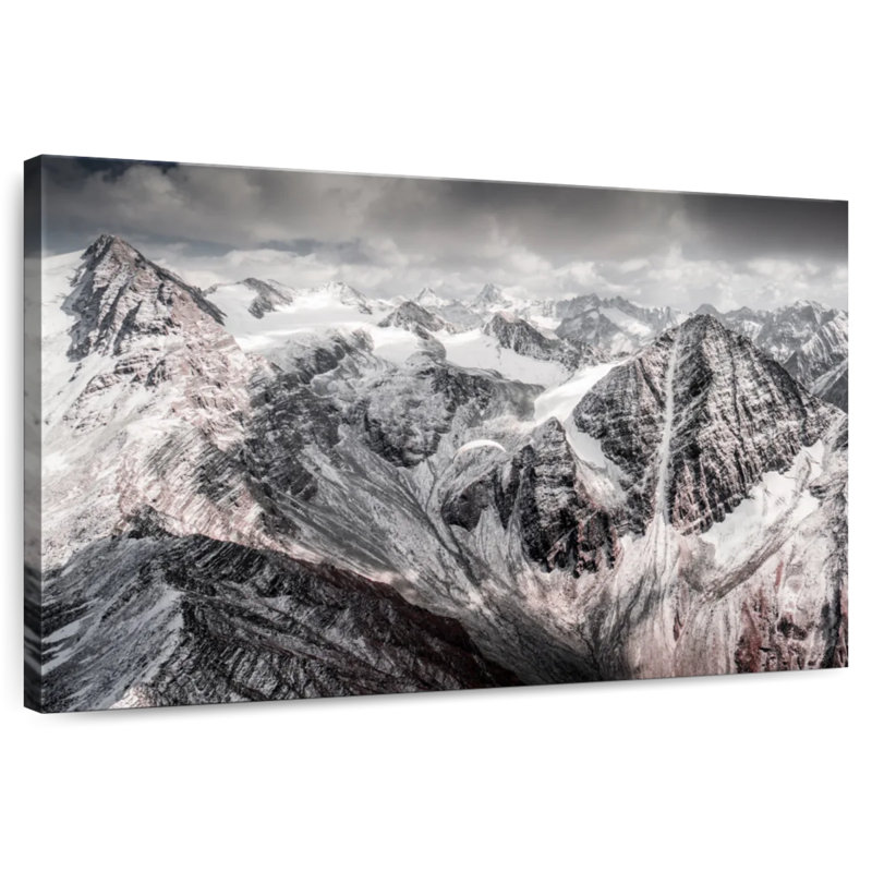 Alvord Winter Paragliding, 32" H x 48" W