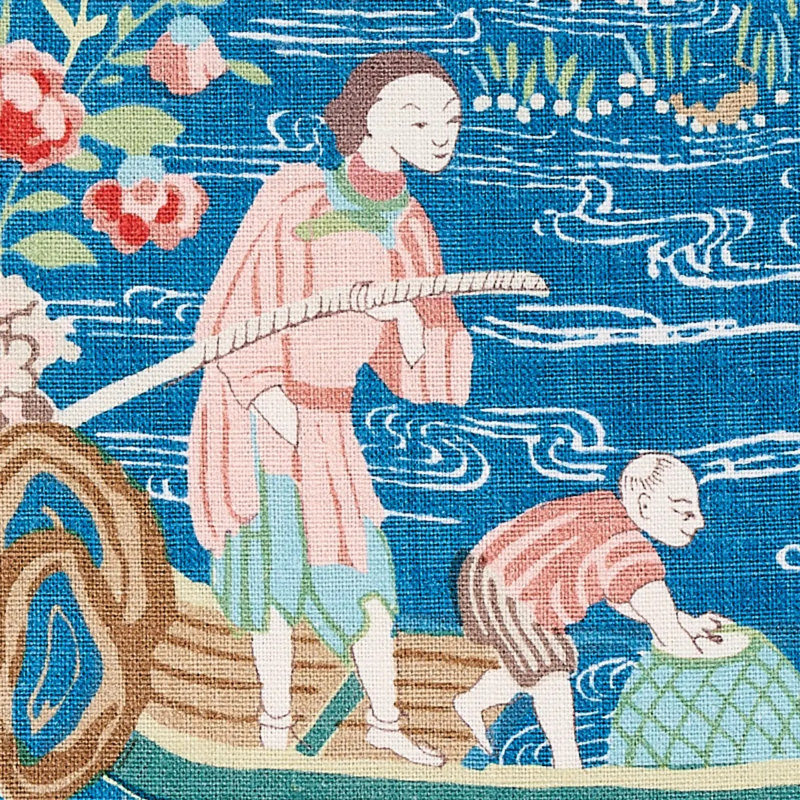 Yangtze River Fabric, Peacock