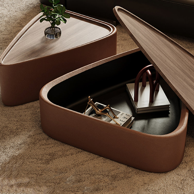 Modern style wooden tea table