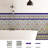 Sevillano Giralda 8" x 8" Ceramic Patterned Wall Tile