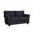 57” Easy Assembly Upholstered Loveseat Sofa-1622100525