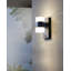 Severine 2 - Bulb Integrated LED Frosted Glass Outdoor Armed Sconce-26823797