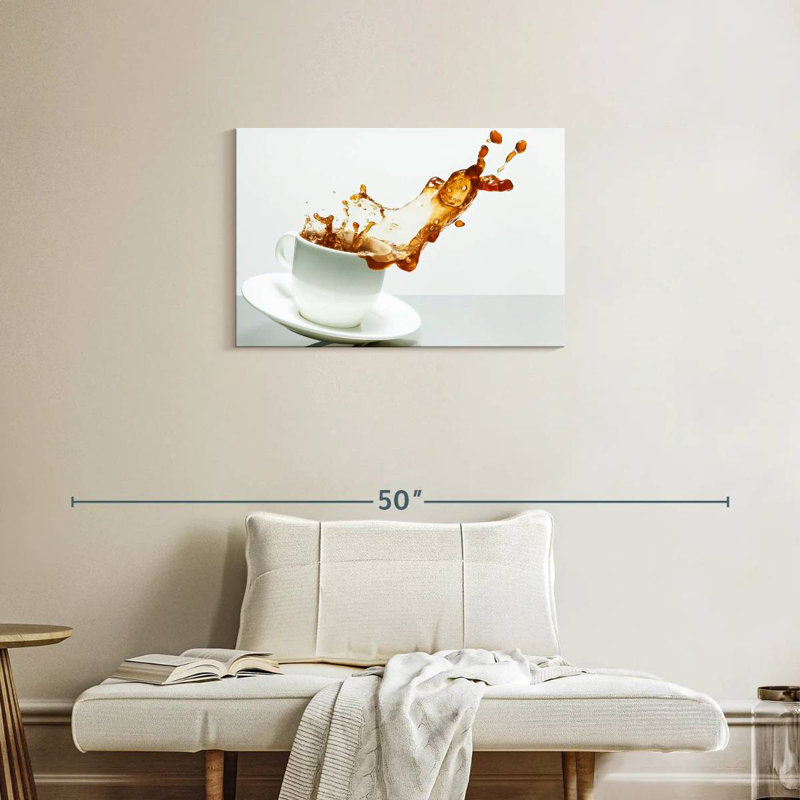 Yarlin Coffee Cup Splash, 20" H x 30" W