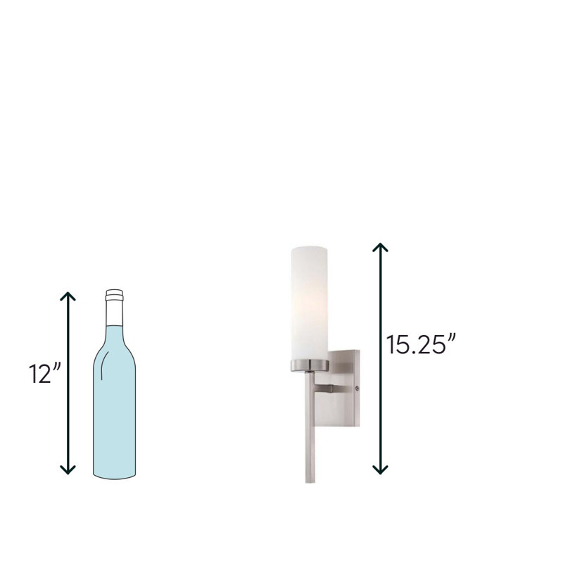 Nani Steel Wallchiere, Brushed Nickel