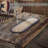My Country Oval Runner Stencil Stars 12x60-95765167