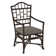 Chaise avec accoudoirs Chippendale