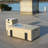 Rectangle Propane Fire Pit Table with Lid-578289023