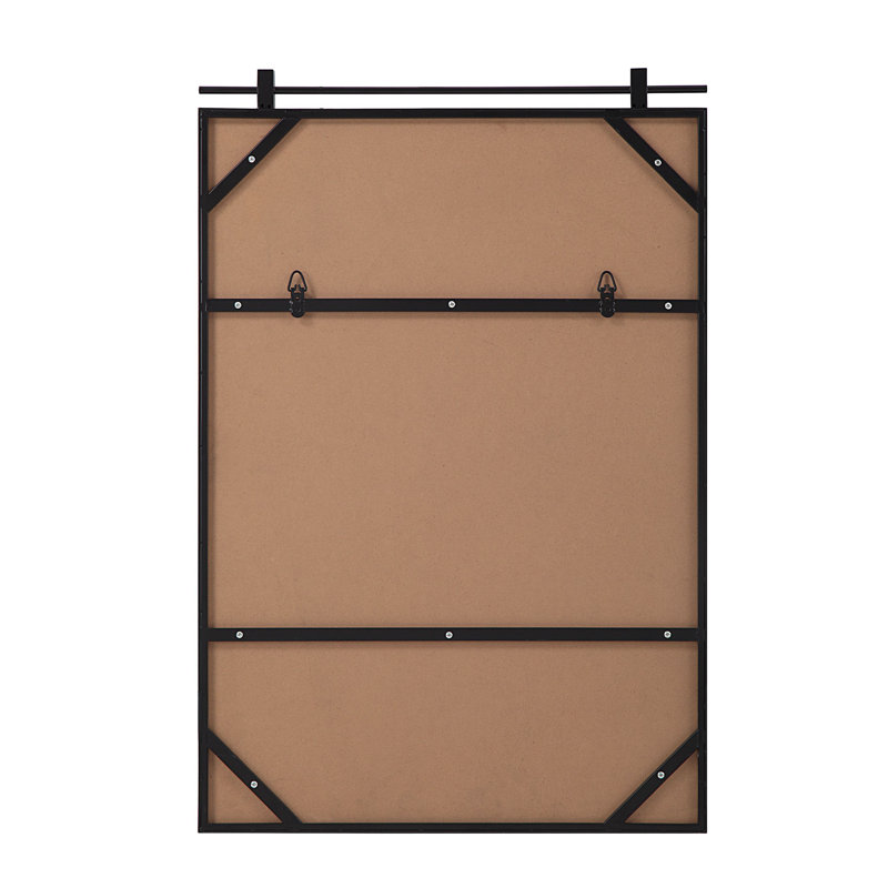 Iron Rectangle Wall Mirror