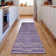 Premium Machine Washable Prisco Purple Rug