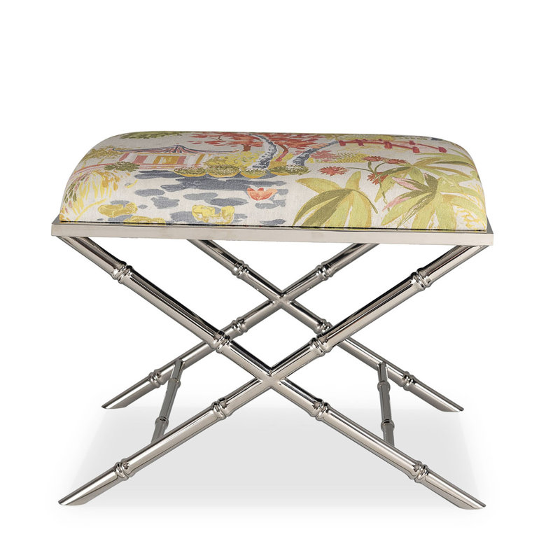 Lauderdale Brass Imperial Summer Bench, Nickel