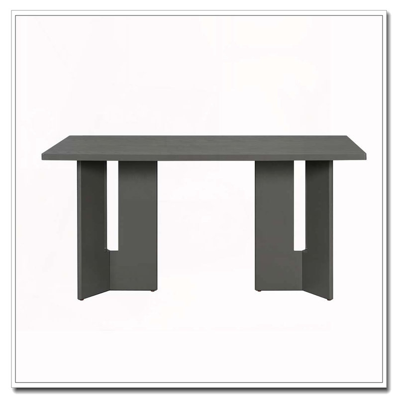 Table de salle à manger Farmhouse, Gris