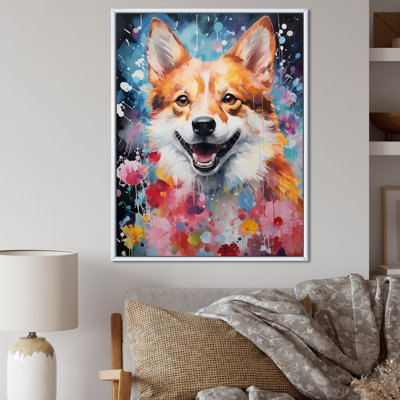 " Popart Shiba Inu Spirit IV "