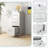 metal frame File Cabinet with 3 Drawers and Lock-1744357283