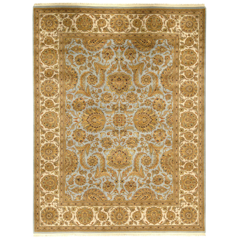 Hand Knotted Wool Oriental Indoor Rug