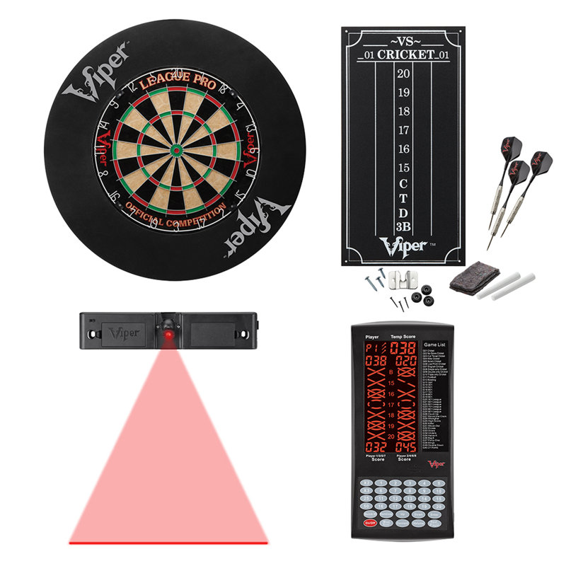Jeu de fléchettes en ligue
