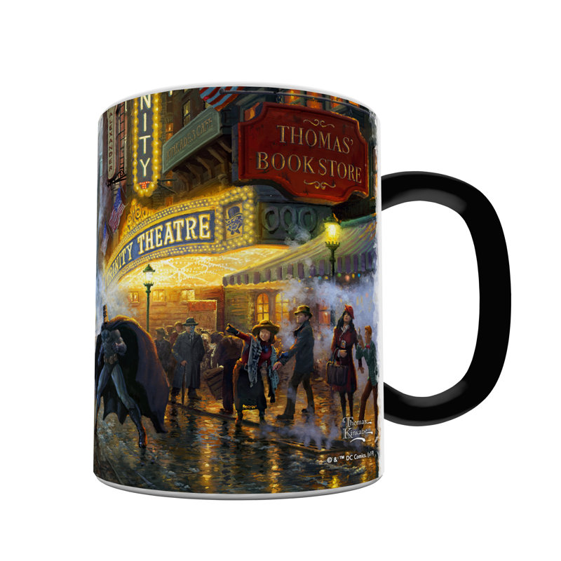 Dc Comics et Batman Superman et Wonder Woman Morphing Mugs