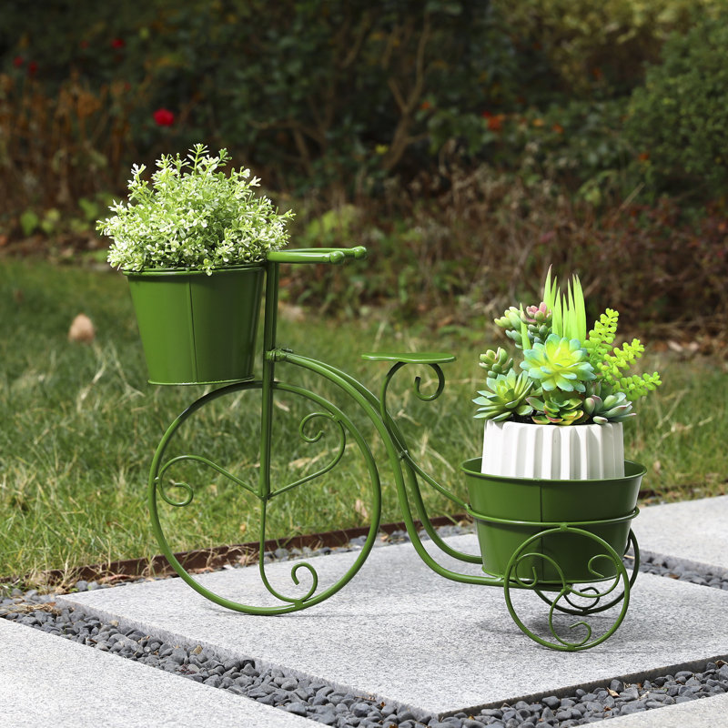 Marshburn Metal Plant Stand, Green
