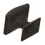 Bouton d'armoire en bronze huilé de 1-1 / 4 po (32 mm) Candler-12018097-110399223