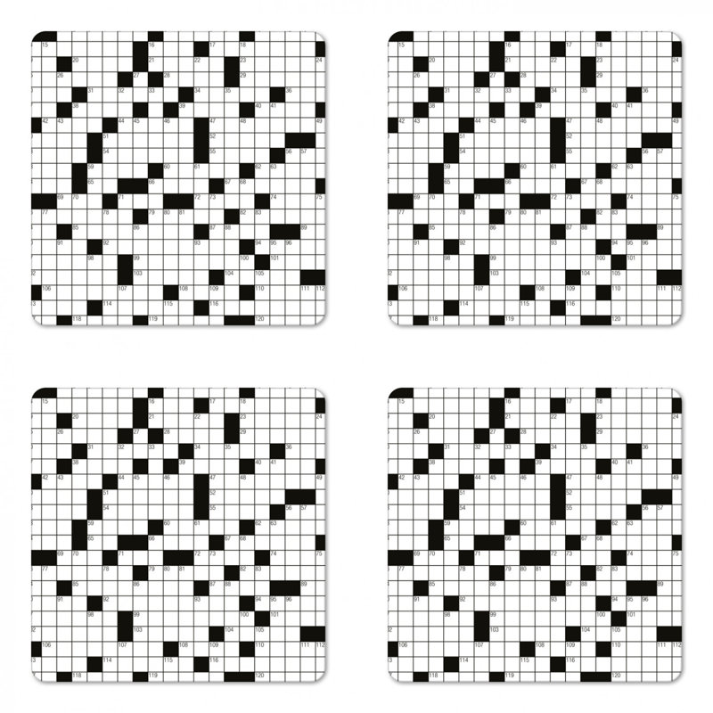 Sous-verre de puzzle word search