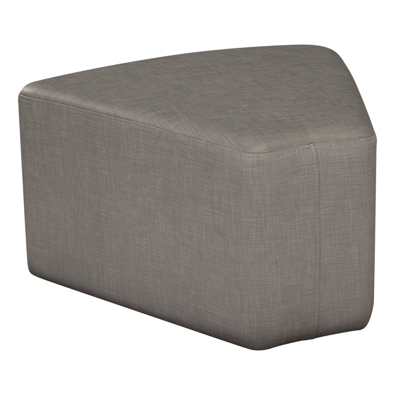 Shapes Series II Modular Collaborative Soft Seating Wedge Stool with Foam Padded Seat, H 14 po x l 20,5 po x P 20,5 po