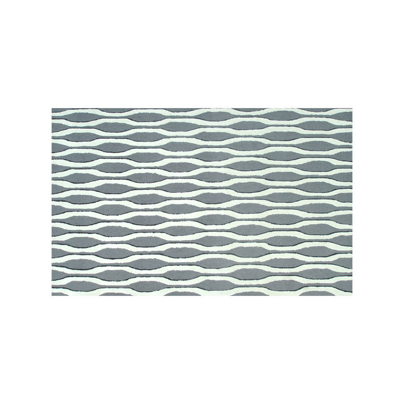 Geometric Indoor Rug, Rectangle 5' x 7'6"