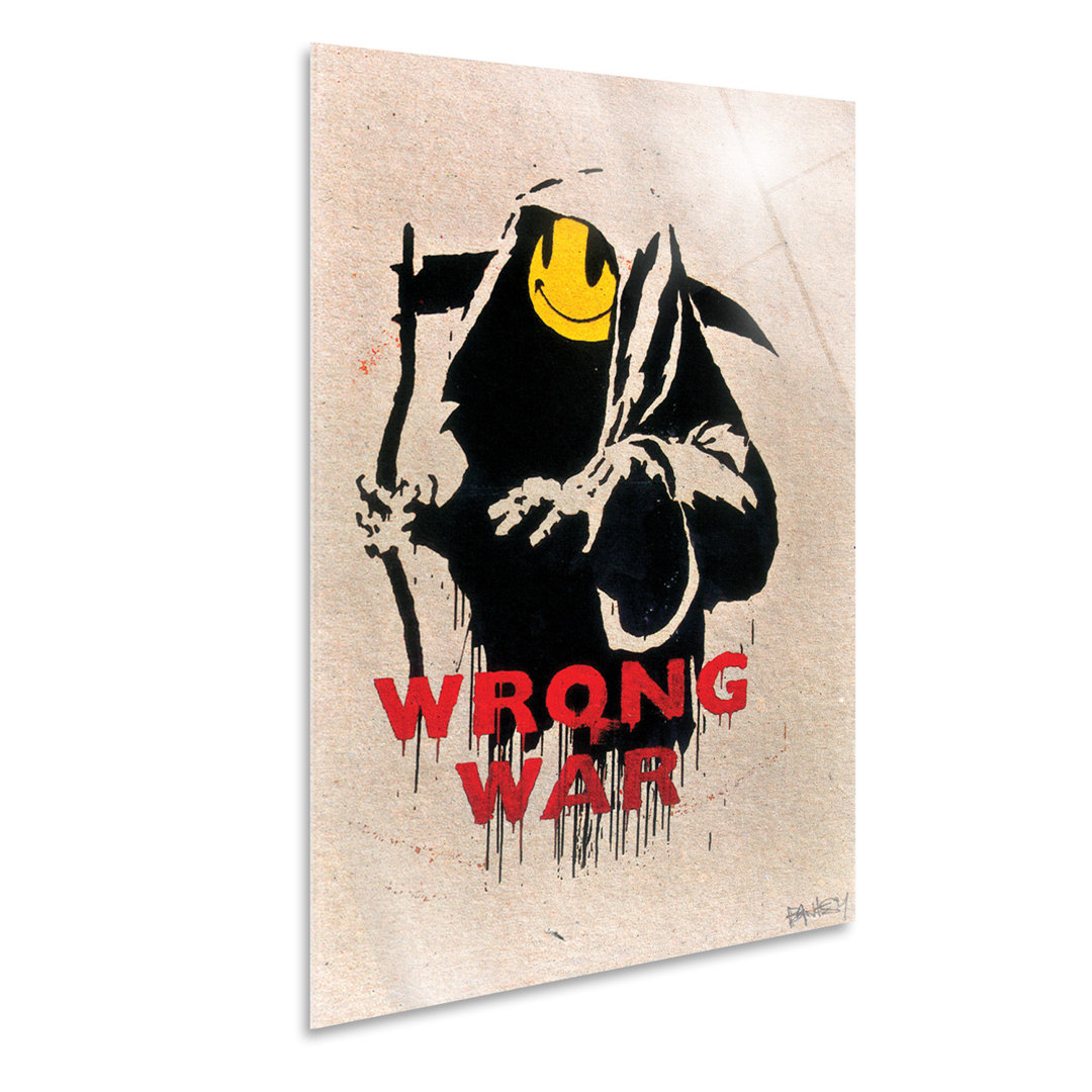 Kunstdruck Wrong War von Banksy