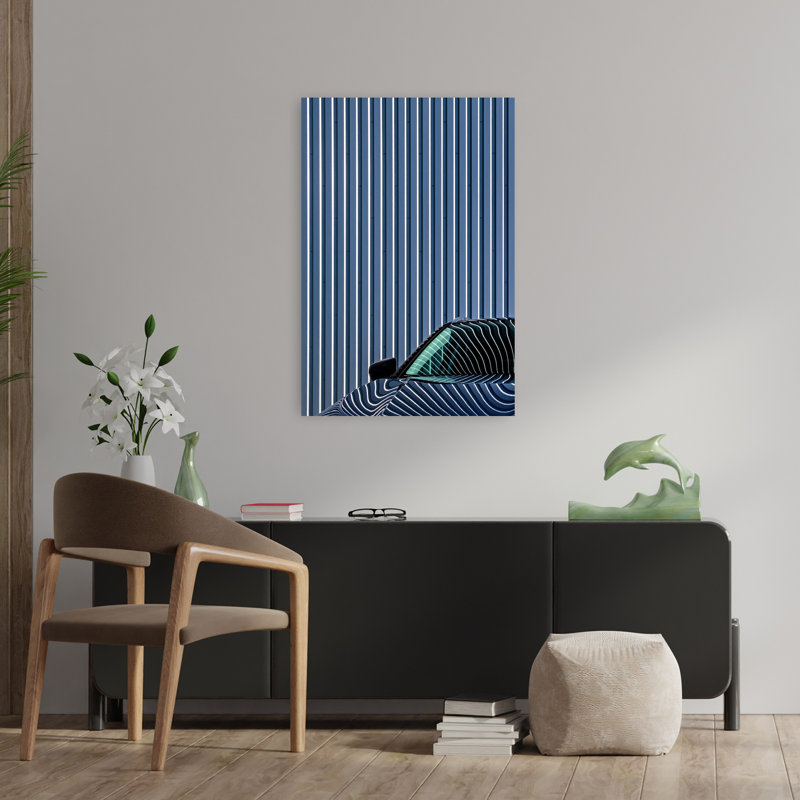 Art contemporain, art contemporain abstrait, H 36 po x l 24 po