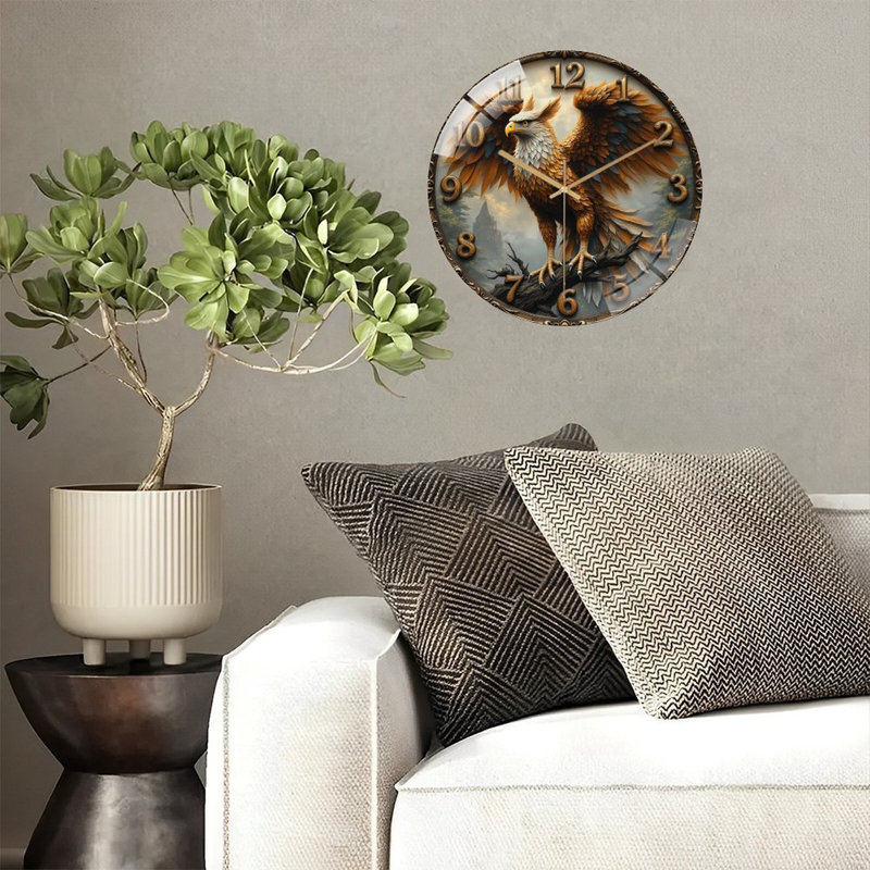 Horloge murale 12 po
