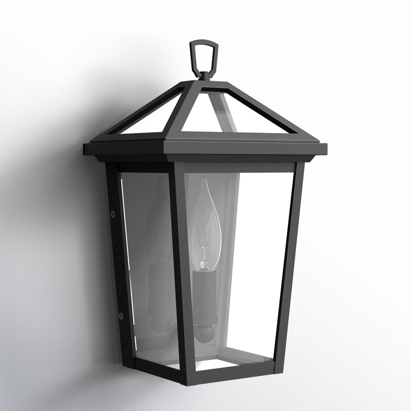 Alford Place Outdoor Wall Lantern, Museum Black