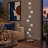 Pearl Floor Lamp with Glass Pearl Domes | Modern Zig Zag LED G9 Light in Gold Finish-2123930631