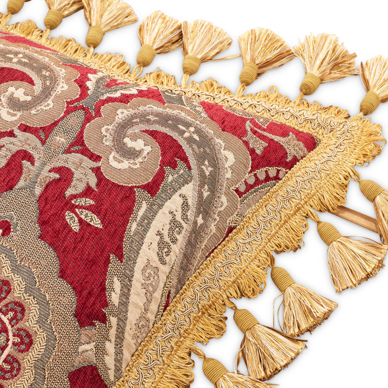 Lafayette Comforter Set - Red, King Comforter + 12 Additional Pieces