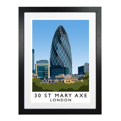 30 St Mary Axe 1 by Richard O'Neil - Print