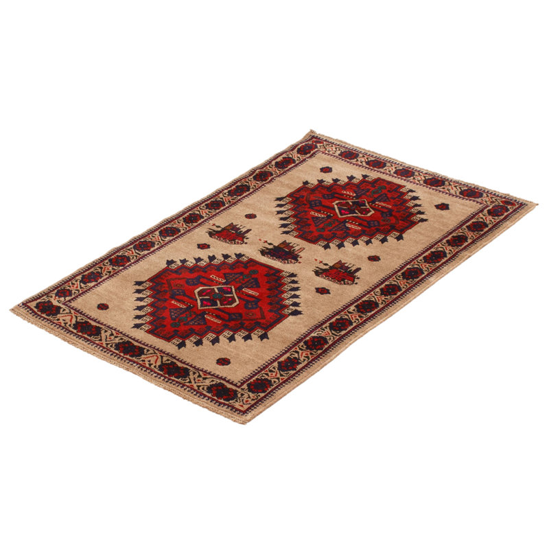 Tapis brun clair 3 pi 0 po x 4 pi 7 po Torben