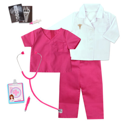 Doll Doctor's Visit Outfit and Medical Accessories