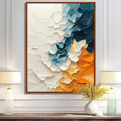 «Omeka Biomorphism Wave to Sand Migre II» - art mural Biomorphism