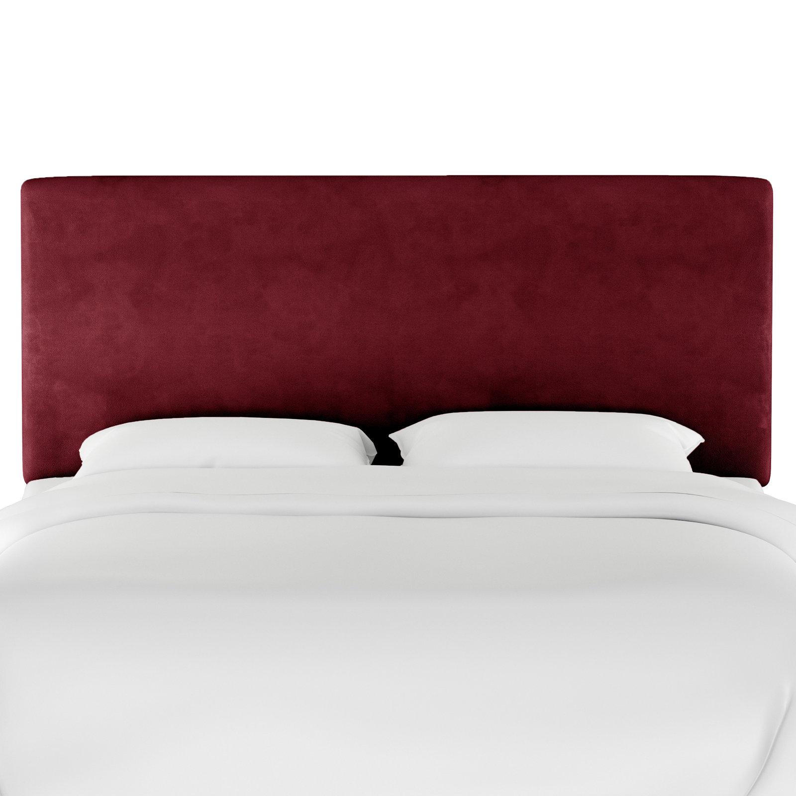Eisley Upholstered Headboard, Full, Classic Berry Velvet