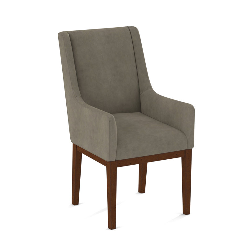 Upholstered Arm Chair, Applause Ashton, White