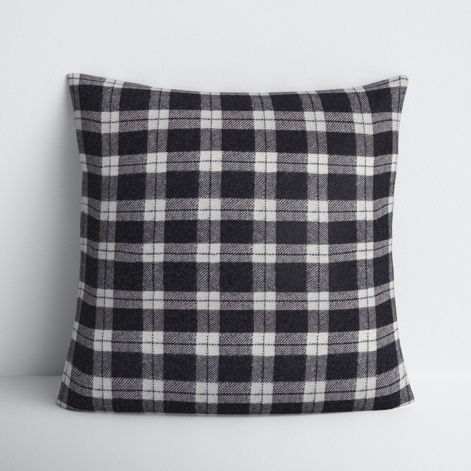 Sabion Plaid Throw Pillow, 20" x 20", No Fill