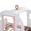 Lit plateforme voiture en bois avec escalier-441814743