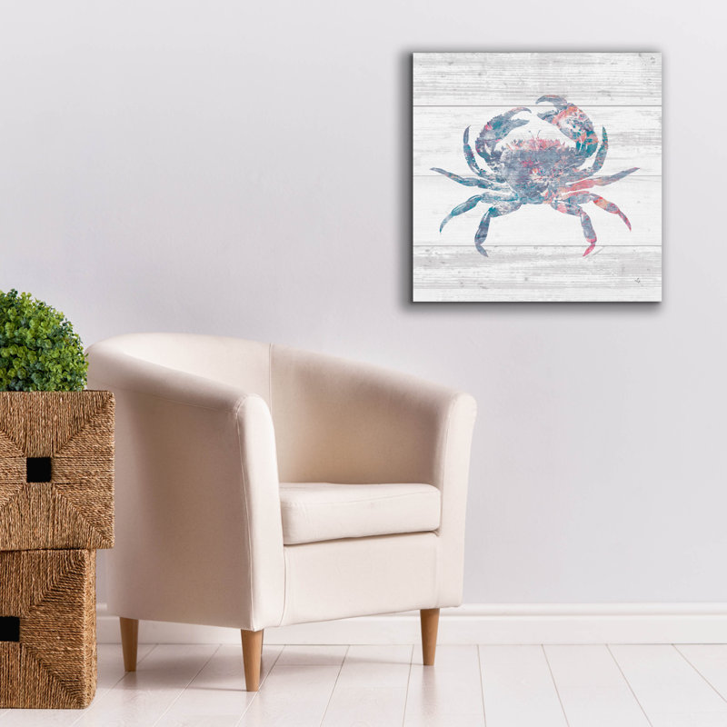 Épopée «Ocean Life I» par Sarah Adams, Canva «Ocean Life I» par Sarah Adams, H 26 po x l 26 po