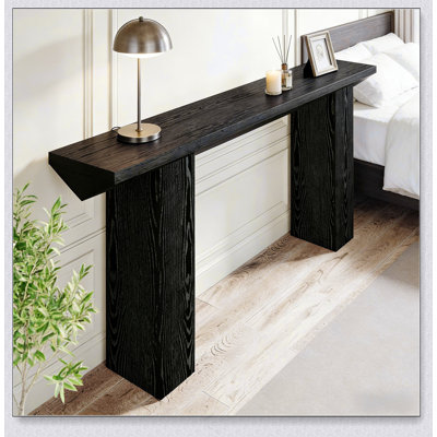 Triangular-Shaped Design Console Table,Sofa Table,Modern Entryway Table