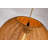 1-Light Woven Rattan Globe Pendant