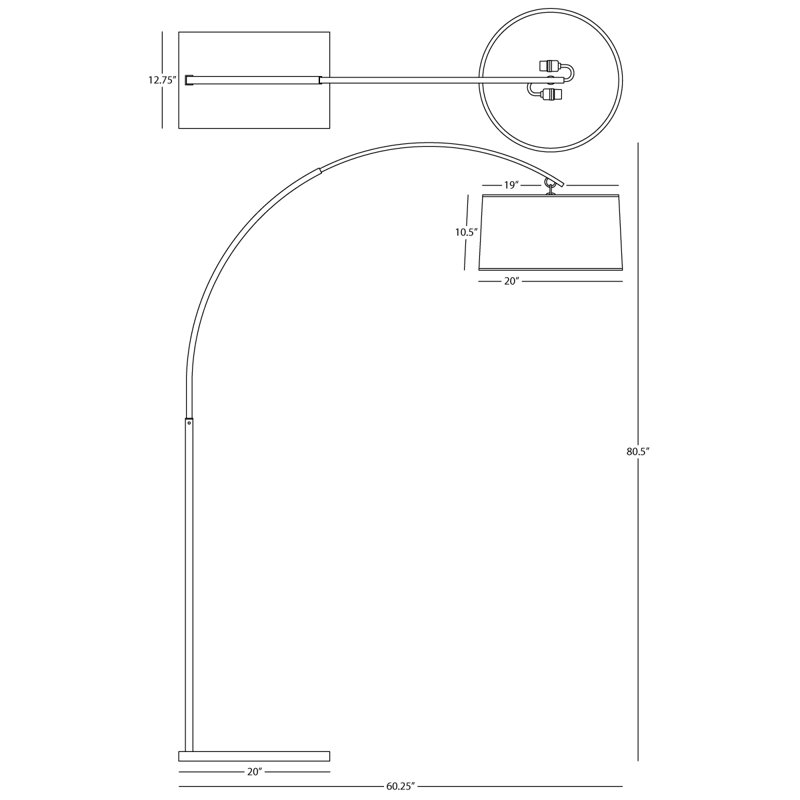 Archer Arched Floor Lamp