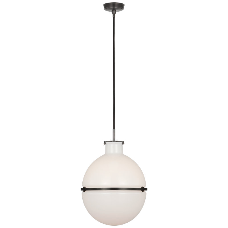 Maxey 1 - Light Pendant, Bronze, White/Clear