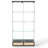 Modern Glass Display Cabinet With Large Drawers-577585377