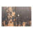 Sideboard ,Rustic Finish, Solid Mango Wood, Iron Legs, Black