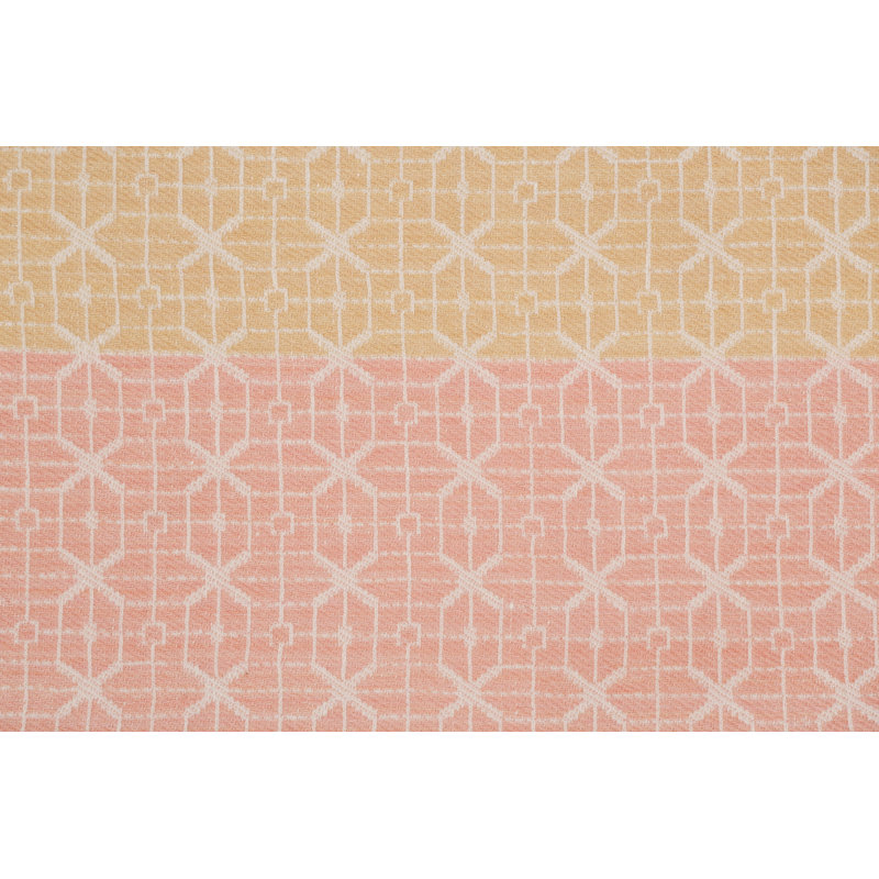 Handloom Jacquard Collection Table Placemat 14x18 Inch, Gray;Green